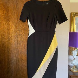 White House Black Market Asymmetrical Dress